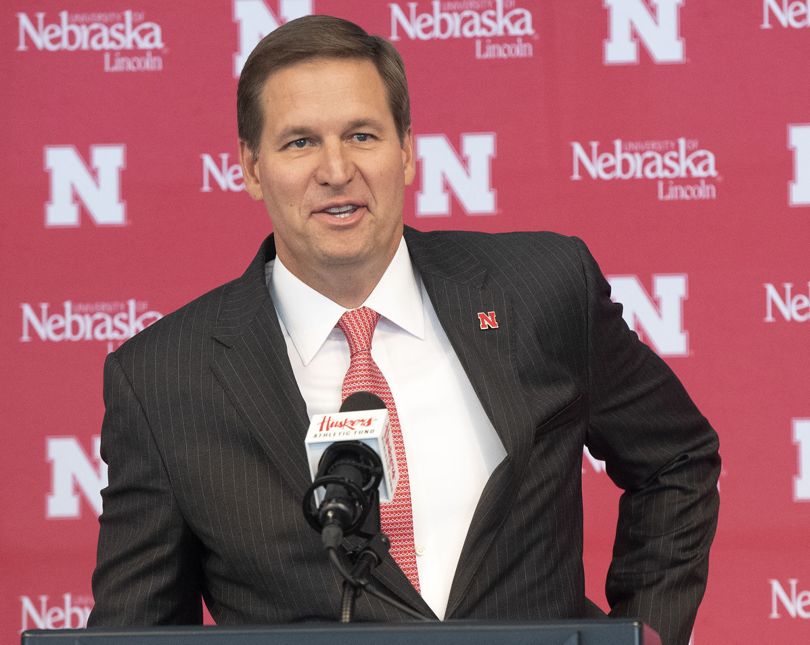 Trev Alberts introduced as Nebraska AD, 7.14